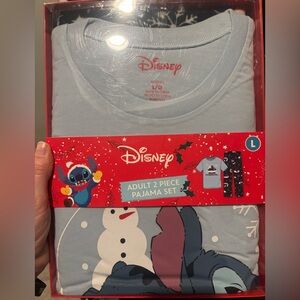 Disney Stitch Blue Pajama Set